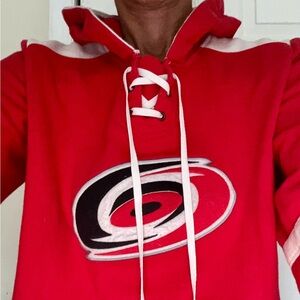 NHL CAROLINA HURRICANES sweatshirt.  Women’s large